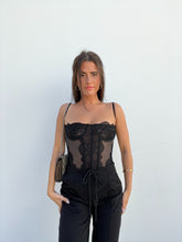 Load image into Gallery viewer, LACE ME UP CORSET TOP
