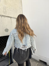 Load image into Gallery viewer, DISTRESSED DENIM JACKET
