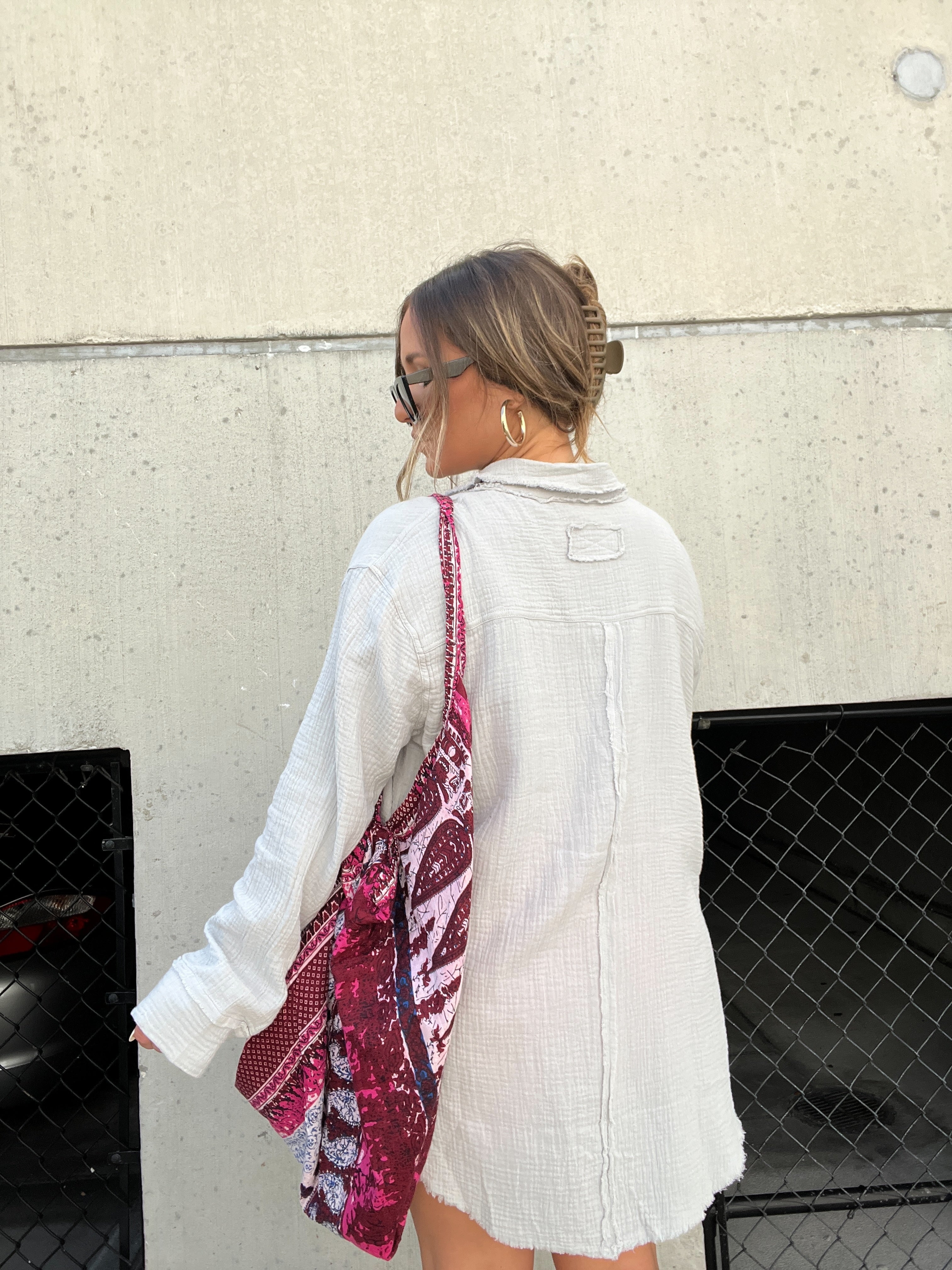 Love is Gauze Button Down Cloud