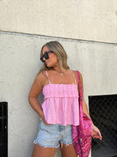 Load image into Gallery viewer, LOVE ME MORE CAMI TOP PINK
