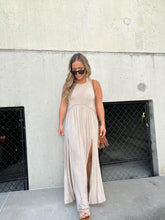 Load image into Gallery viewer, ROMANTIC PLANS MAXI DRESS TAUPE
