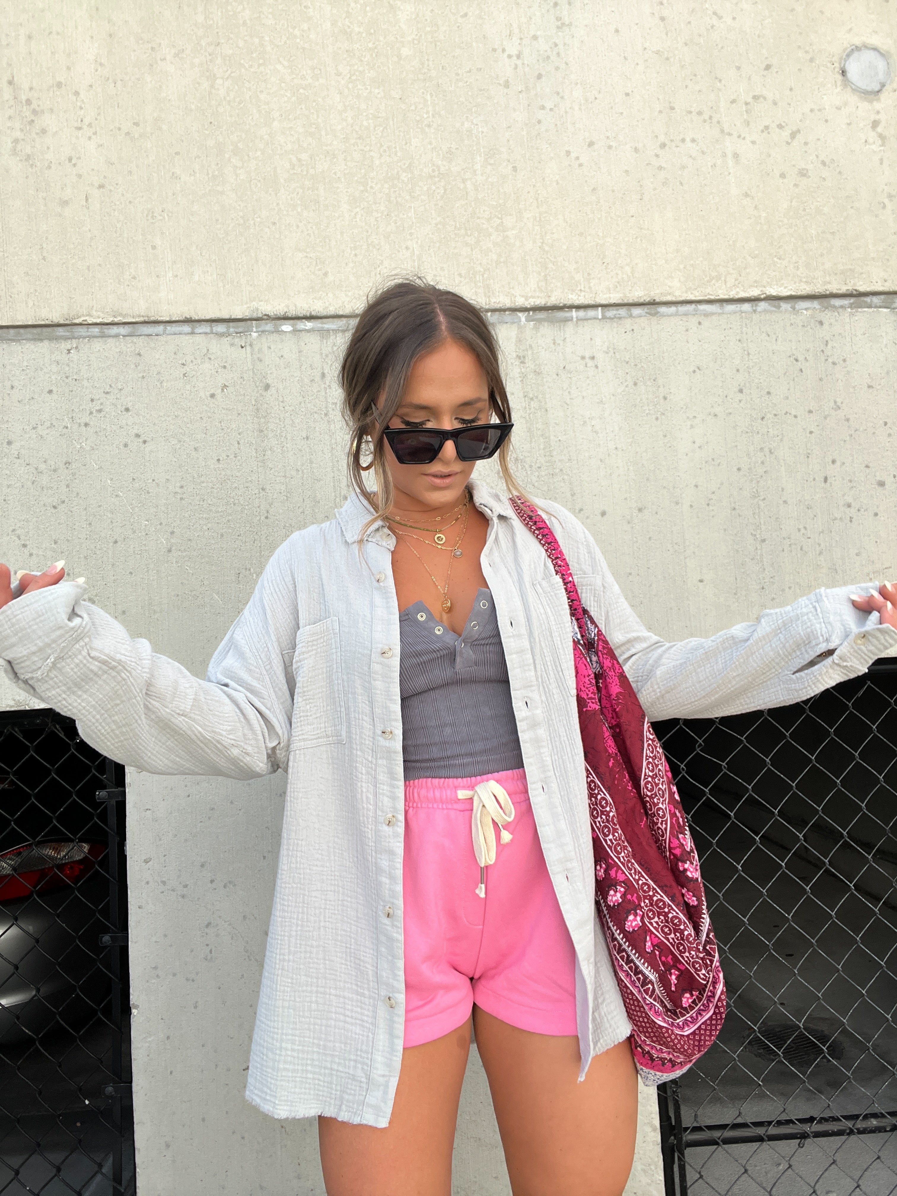 Love is Gauze Button Down Cloud