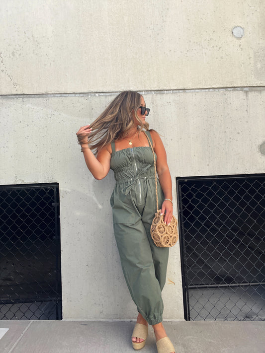 Gigi Jumpsuit Olive