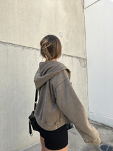 Load image into Gallery viewer, MY TIME ZIP UP HOODIE MOCHA
