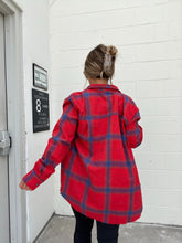 Load image into Gallery viewer, BONFIRE FLANNEL RED
