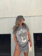 Load image into Gallery viewer, NASHVILLE MINERAL WASHED GRAPHIC DRESS
