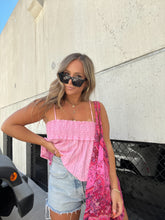 Load image into Gallery viewer, LOVE ME MORE CAMI TOP PINK
