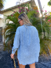 Load image into Gallery viewer, MARY CATE DENIM BUTTON DOWN
