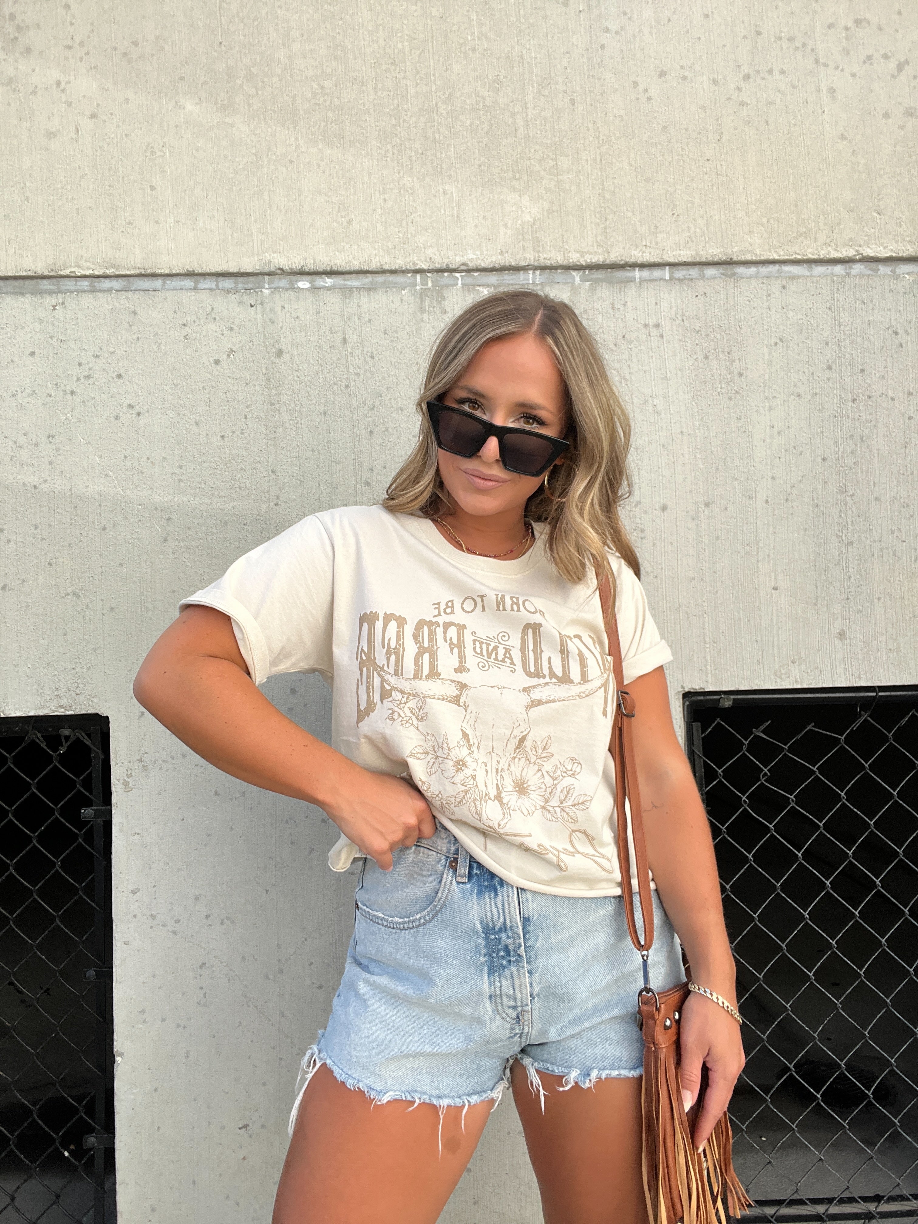 Born to Be Wild and Free Beige