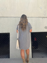 Load image into Gallery viewer, NASHVILLE MINERAL WASHED GRAPHIC DRESS
