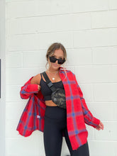 Load image into Gallery viewer, BONFIRE FLANNEL RED
