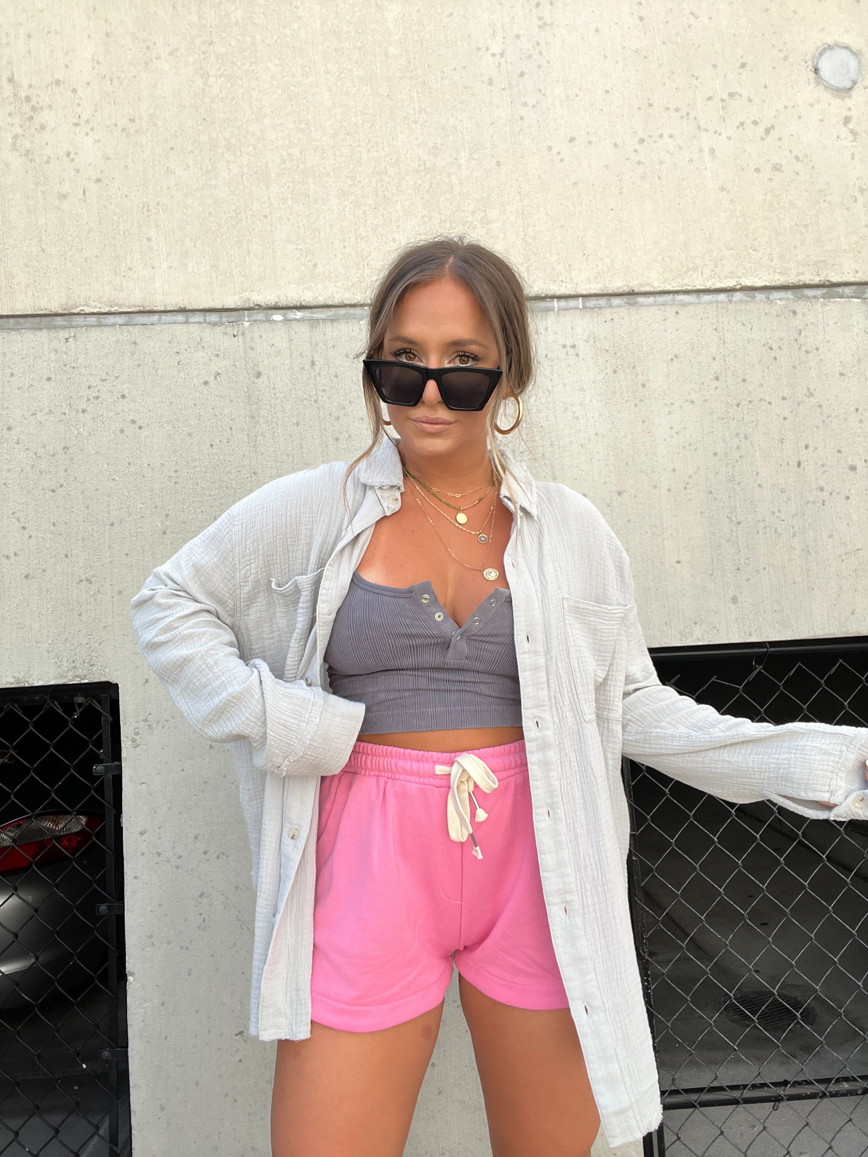 Love is Gauze Button Down Cloud