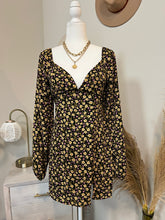 Load image into Gallery viewer, DITSY SLIT FRONT MINI DRESS
