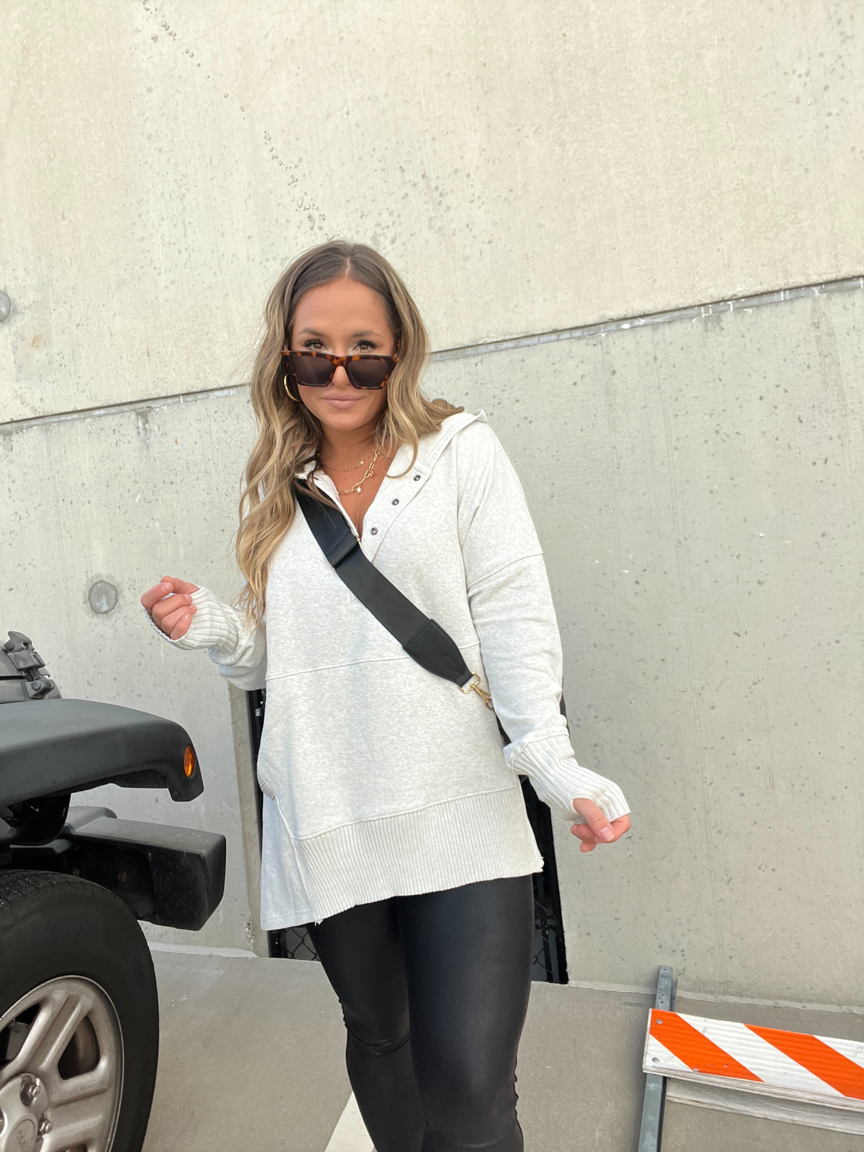 Oversized Camo Belt Bag